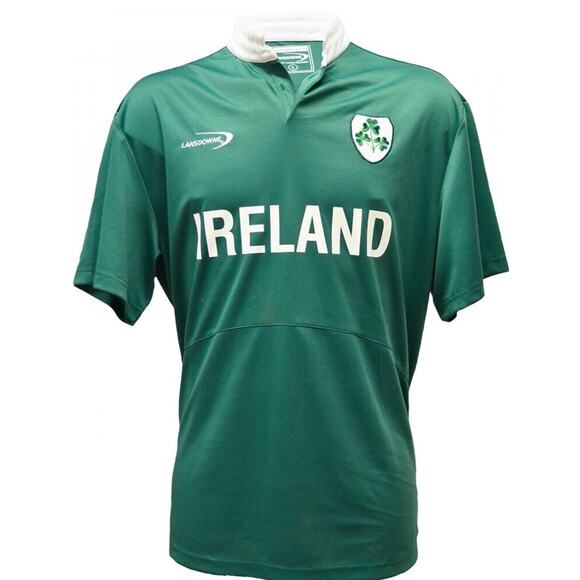Lansdowne Other - Lansdowne Ireland Men's Shamrock Performance Short Sleeve Rugby Sz. S NWT